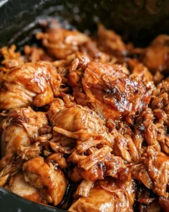Easy Crockpot BBQ Chicken