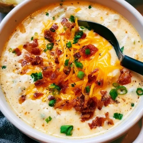 Easy Loaded Potato Soup 2 Easy Loaded Potato Soup