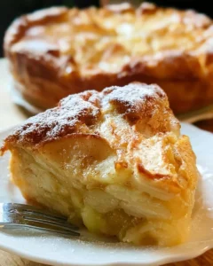 Classic French Apple Cake