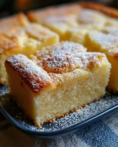 French Butter Cake