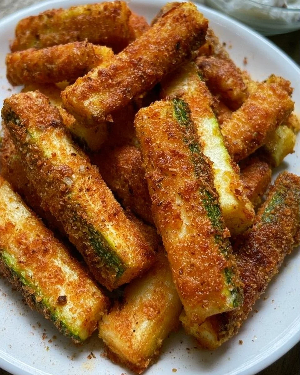 Fried Zucchini Sticks 3 Fried Zucchini Sticks