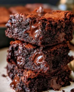 Fudgy Chocolate Chunk Brownies