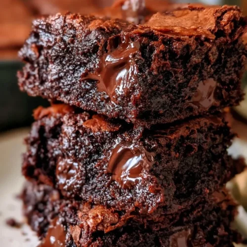 Fudgy Chocolate Chunk Brownies 2 Fudgy Chocolate Chunk Brownies