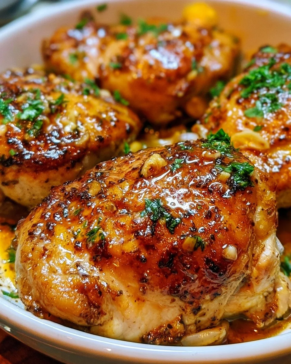 Garlic Butter Chicken for Two 6 Garlic Butter Chicken for Two