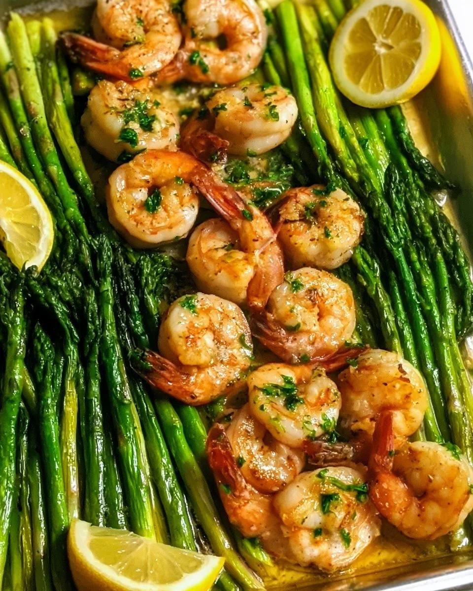 Garlic Butter Shrimp and Asparagus 5 Garlic Butter Shrimp and Asparagus