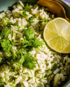 Garlic Cilantro Lime Rice
