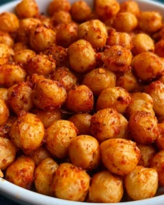 Air Fryer Garlic Paprika Chickpeas