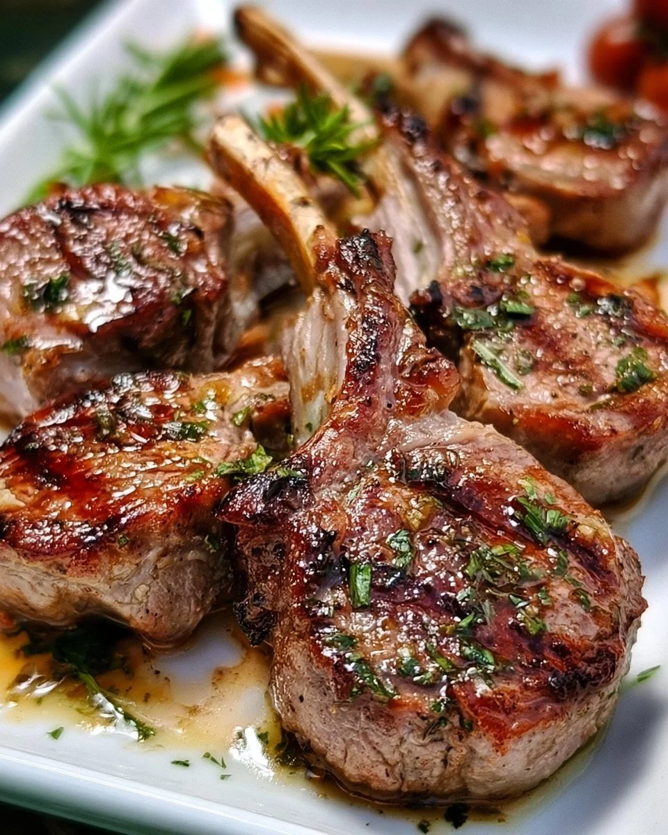 Garlic Rosemary Lamb Chops 5 Garlic Rosemary Lamb Chops