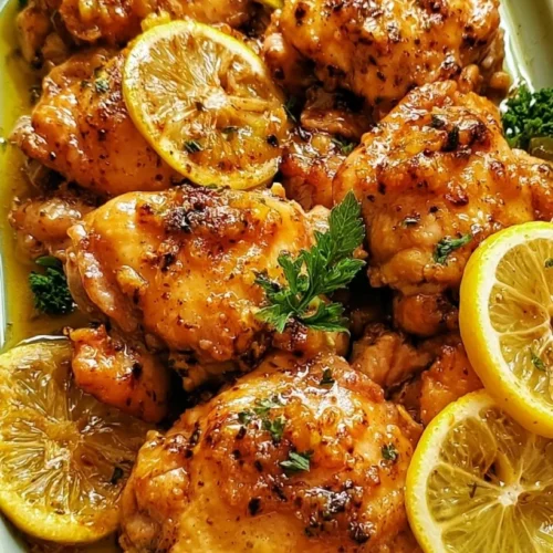 Grilled Lemon Chicken Thighs