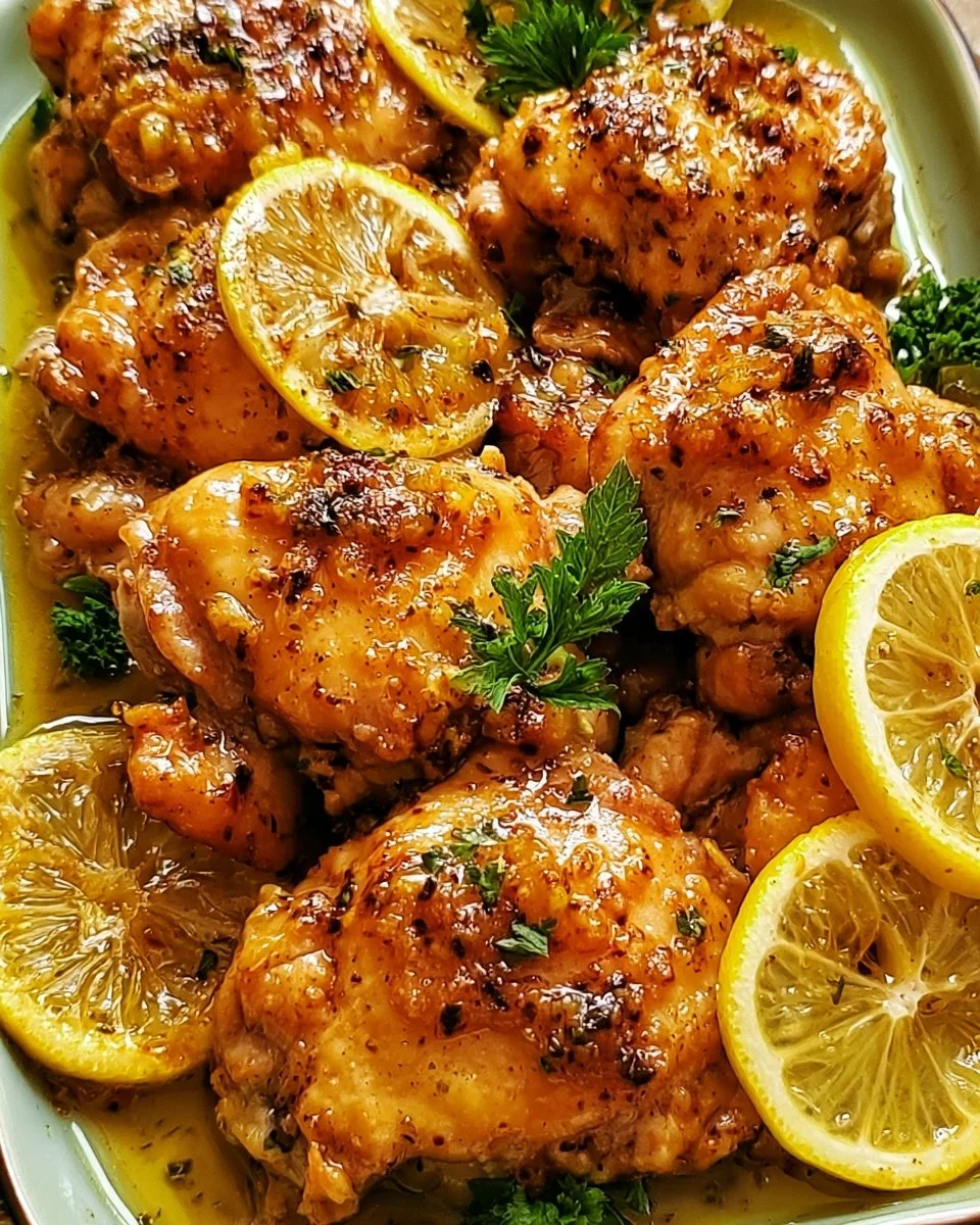 Grilled Lemon Chicken Thighs 3 Grilled Lemon Chicken Thighs