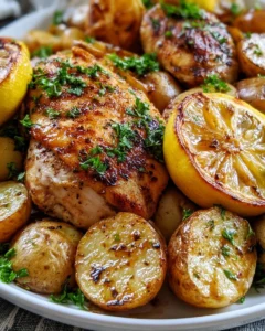 Sheet Pan Honey Balsamic Chicken and Potatoes