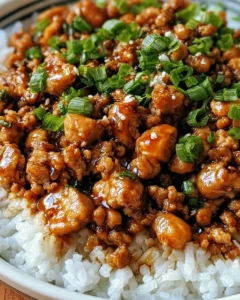 Honey Garlic Turkey Skillet