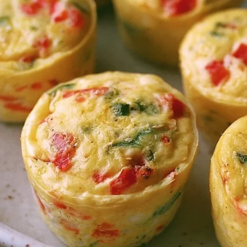 Instant Pot Egg White Bites with Red Pepper 2 Instant Pot Egg White Bites with Red Pepper