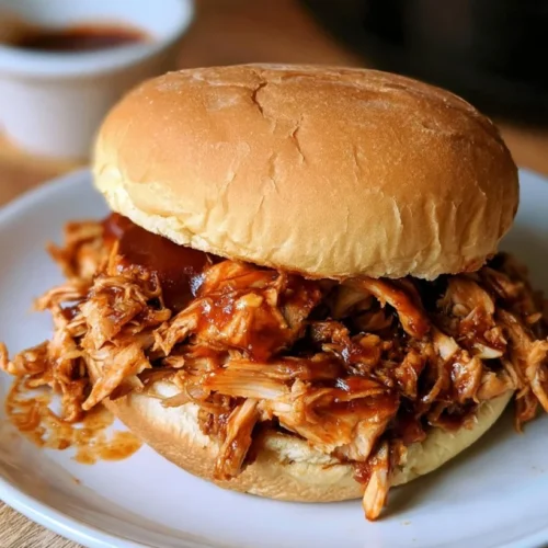 Italian Dressing BBQ Chicken in the Slow Cooker 2 Italian Dressing BBQ Chicken in the Slow Cooker