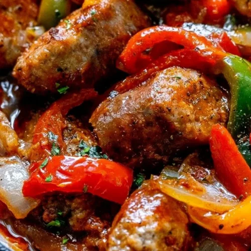 Italian Sausage and Peppers with Diced Tomatoes 2 Italian Sausage and Peppers with Diced Tomatoes