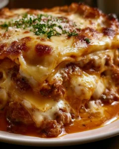 Restaurant Style Italian Sausage Lasagna with Fennel