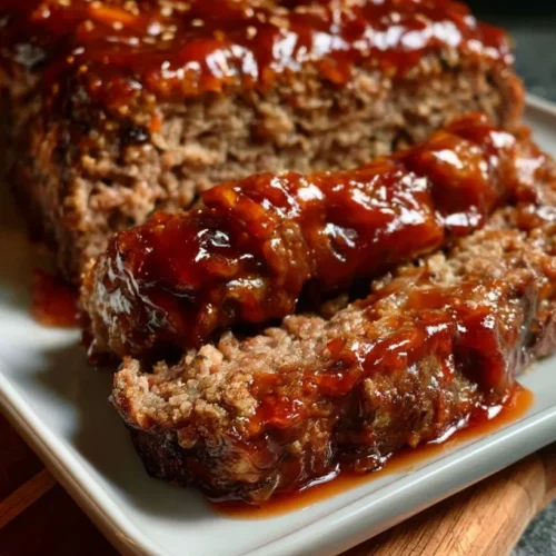 Ketchup Glazed Meatloaf with Brown Sugar 2 Ketchup Glazed Meatloaf with Brown Sugar