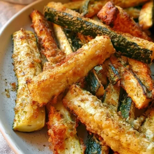 Keto Zucchini Fries with Parmesan 2 Keto Zucchini Fries with Parmesan