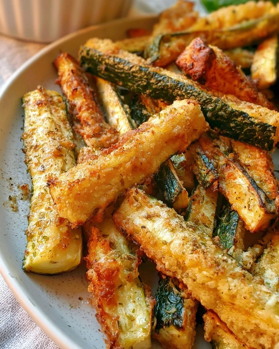 Keto Zucchini Fries with Parmesan 1 Keto Zucchini Fries with Parmesan