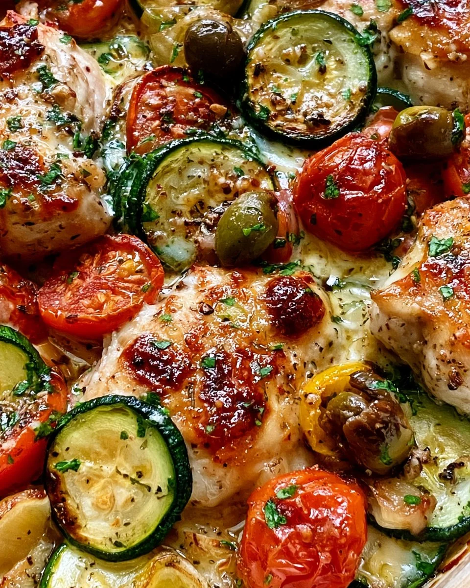 Sheet Pan Lemon Oregano Chicken and Zucchini 8 Sheet Pan Lemon Oregano Chicken and Zucchini