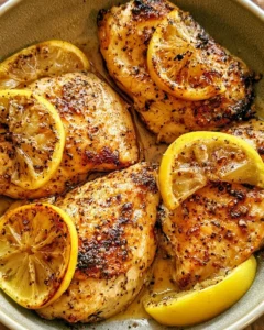 Easy Lemon Pepper Chicken Breasts