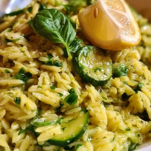 Lemon Zucchini Orzo 2 Lemon Zucchini Orzo