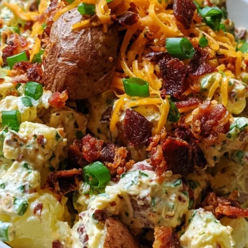 Loaded Baked Potato Salad with Bacon and Dijon 2 Loaded Baked Potato Salad with Bacon and Dijon