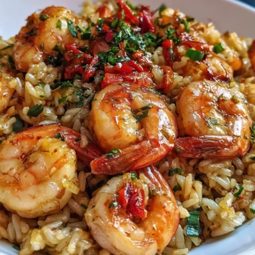 One-Pan Garlic Shrimp and Rice 2 One-Pan Garlic Shrimp and Rice