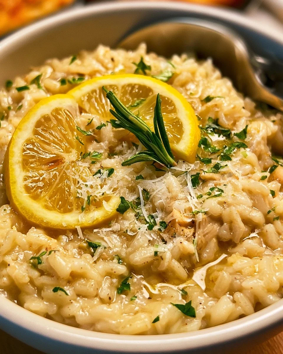 Creamy One-Pot Lemon Garlic Parmesan Risotto with Chicken 1 Creamy One-Pot Lemon Garlic Parmesan Risotto with Chicken