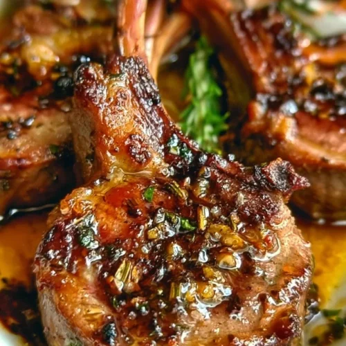 Oven Baked Lamb Chops with Garlic and Rosemary 2 Oven Baked Lamb Chops with Garlic and Rosemary