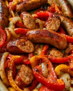 Oven Roasted Sausage and Peppers