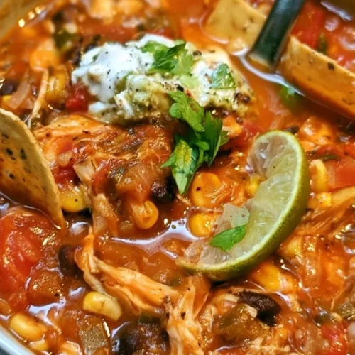 Ranch Chicken Tortilla Soup with Rotisserie Chicken 2 Ranch Chicken Tortilla Soup with Rotisserie Chicken