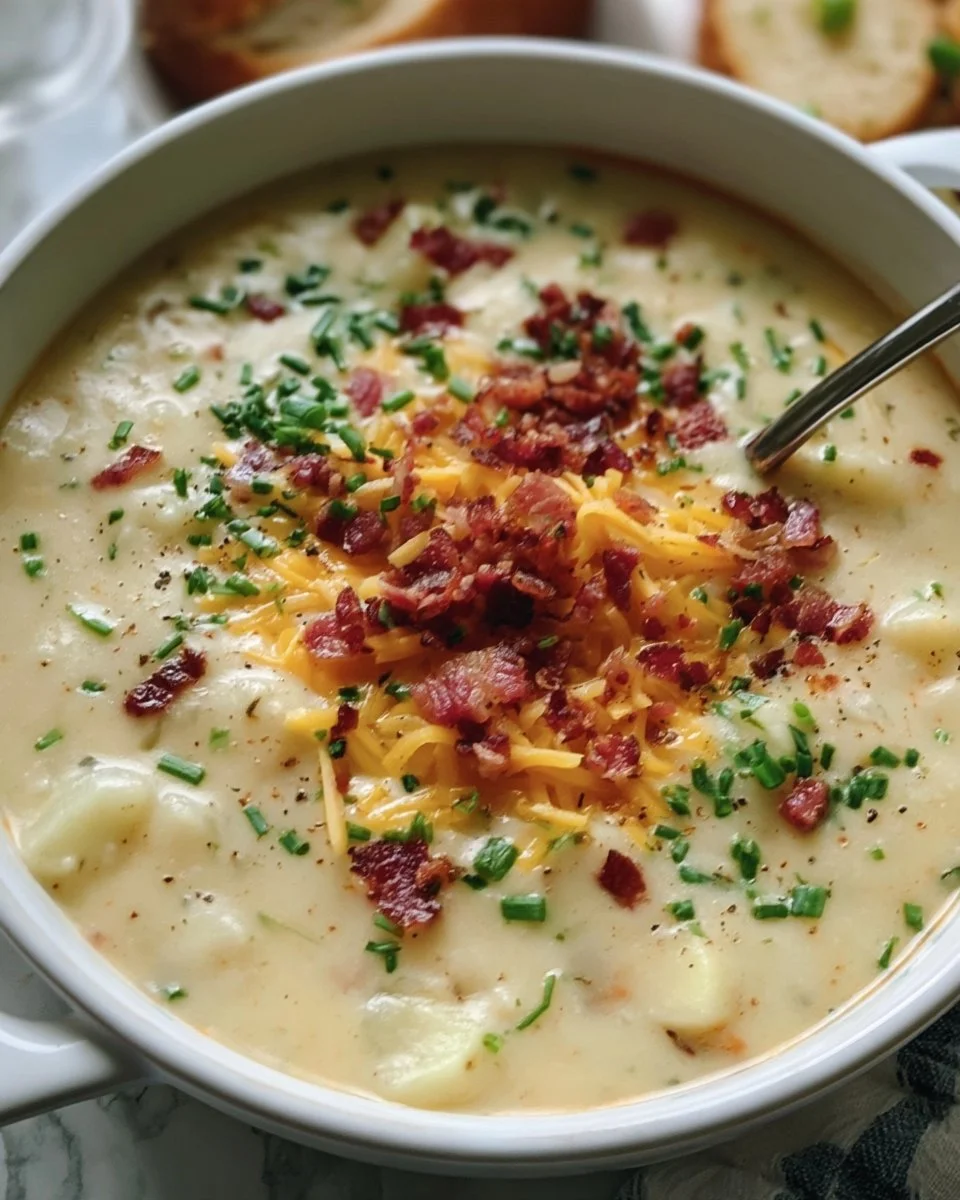 Creamy Red Potato Soup 3 Creamy Red Potato Soup