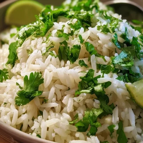 Restaurant Style Cilantro Lime Rice 2 Restaurant Style Cilantro Lime Rice