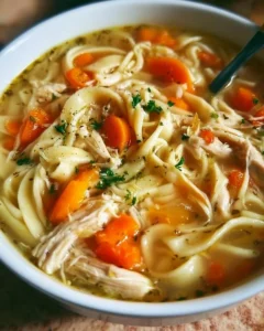Rotisserie Chicken Noodle Soup