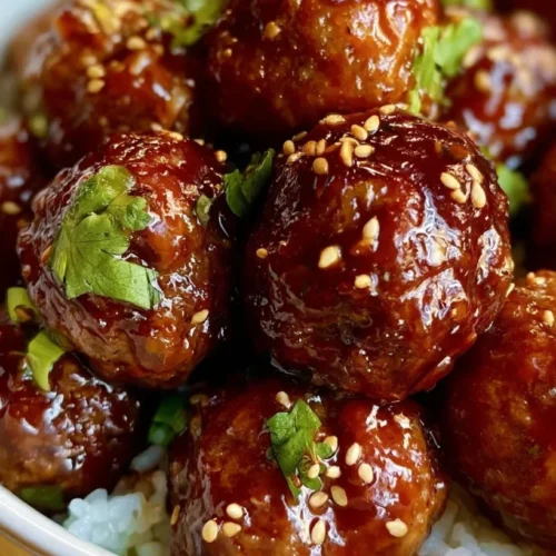 Slow Cooker Teriyaki Meatballs 2 Slow Cooker Teriyaki Meatballs