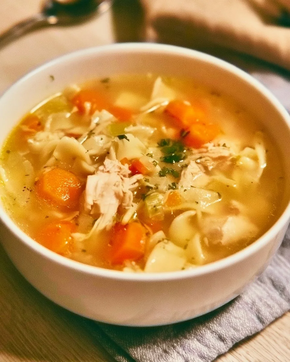 Small Batch Chicken Noodle Soup 3 Small Batch Chicken Noodle Soup