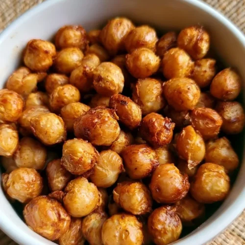 Spiced Air Fried Chickpeas 2 Spiced Air Fried Chickpeas