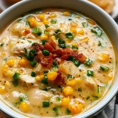 Stovetop Chicken Corn Chowder with Potatoes