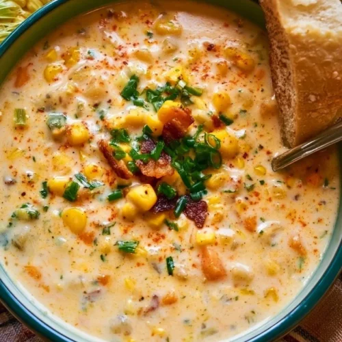 Summer Corn Chowder with Fresh Corn and Bacon 2 Summer Corn Chowder with Fresh Corn and Bacon