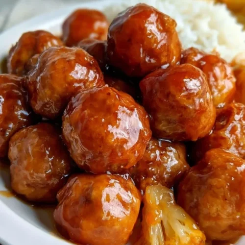 Easy Sweet and Sour Meatballs 2 Easy Sweet and Sour Meatballs
