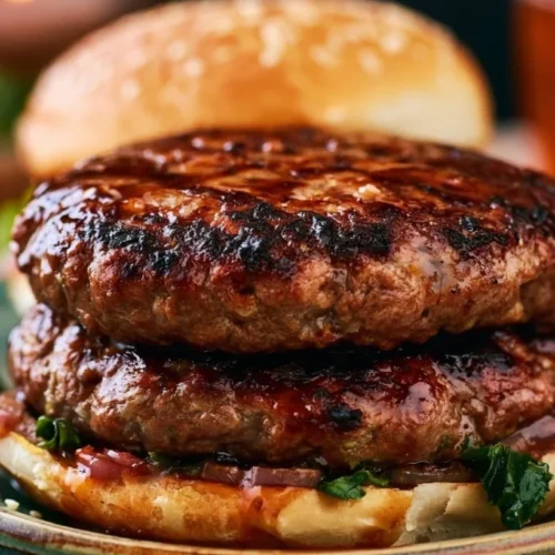 Juicy Teriyaki Burgers 2 Juicy Teriyaki Burgers