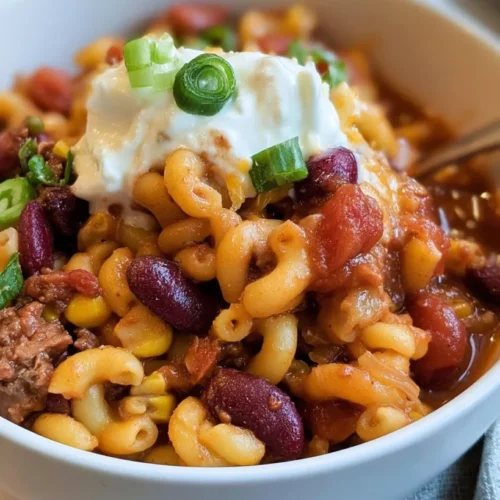 Vegetarian Crockpot Chili Mac 2 Vegetarian Crockpot Chili Mac