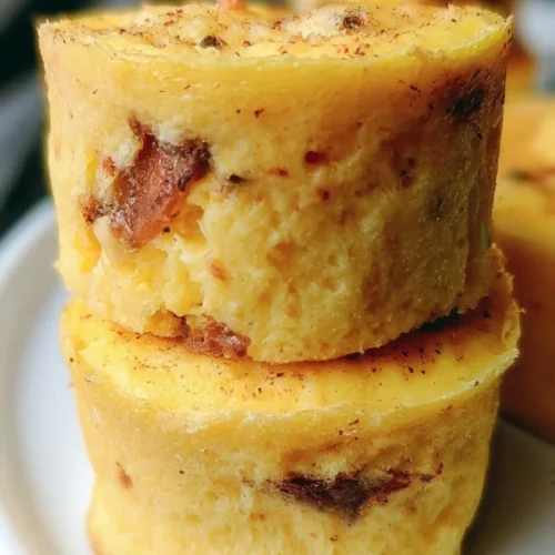Water Bath Egg Bites with Bacon and Hot Sauce 2 Water Bath Egg Bites with Bacon and Hot Sauce