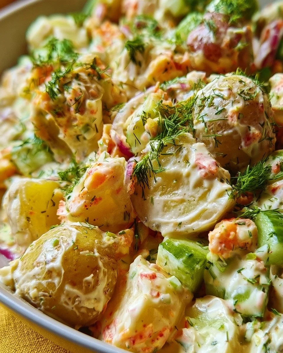Yukon Gold Potato Salad with Dill and Paprika 4 Yukon Gold Potato Salad with Dill and Paprika
